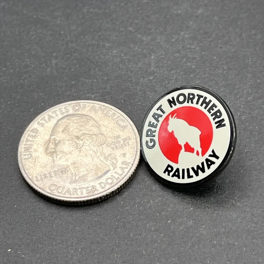 Great Northern Railway‎ Lapel Hat Pin